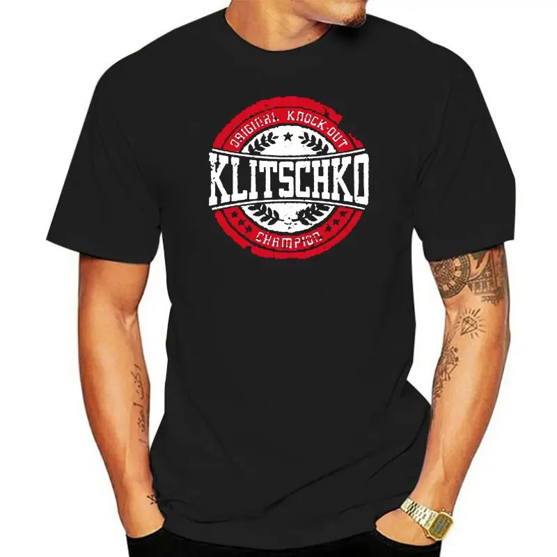 New Wladimir Klitschko Boxing Logo Mens Black T Shirt Size S To 3Xl