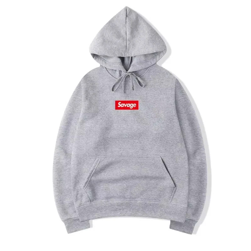 Men's and women's wild brand hooded sweatshirts hip-hop streetwear skateboarding Harajuku sweatshirts letter printed sweaters