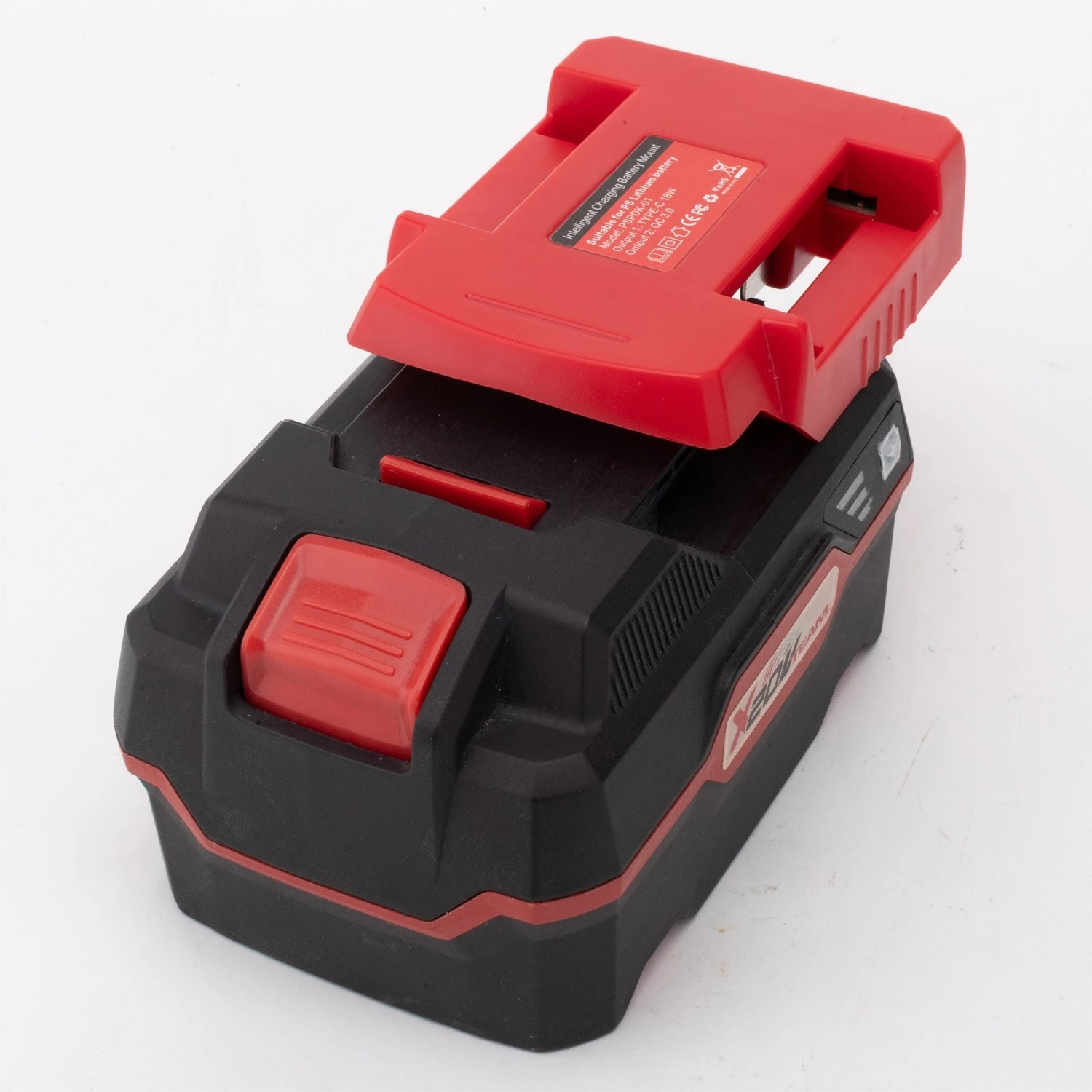 For Lidl Parkside X20V Lithium-ion Battery Converter Charger USB Type-C Fast Charging Mobile Phone Emergency Power Supply