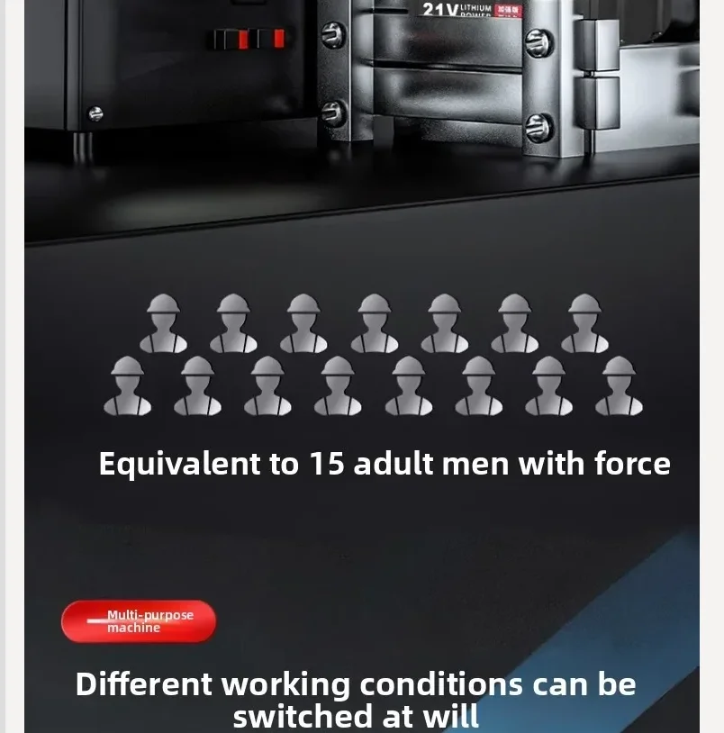 

Бесщеточный электрический ударный гайковерт 110 В/220 В, литиевая батарея с высоким крутящим моментом, электроинструмент для авторемонта с розеткой MK