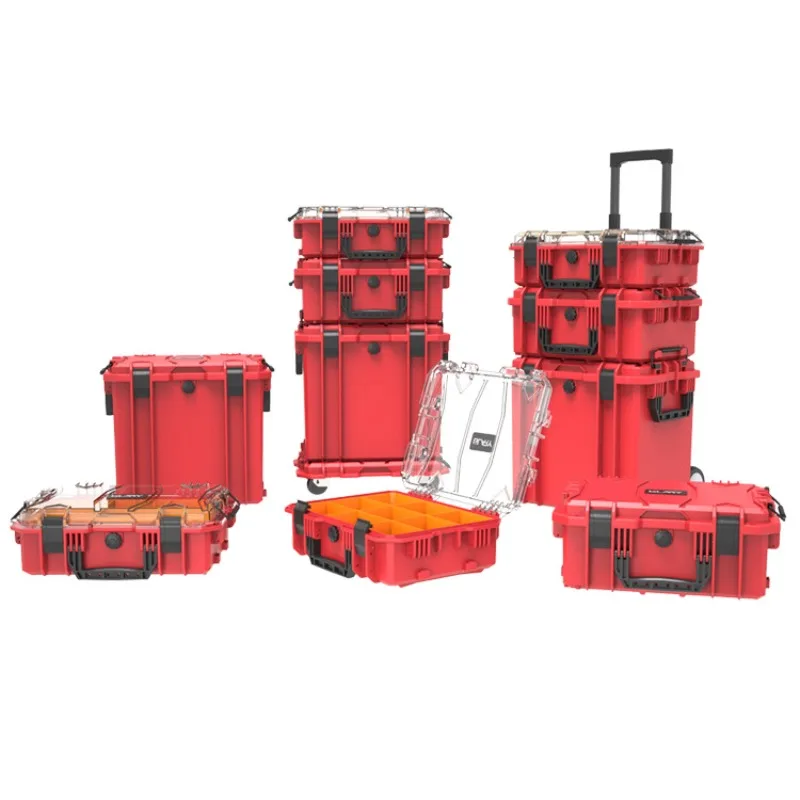 

[3-Piece set] Combination toolbox, tie rod household maintenance toolbox, waterproof plastic hardware, electric toolbox