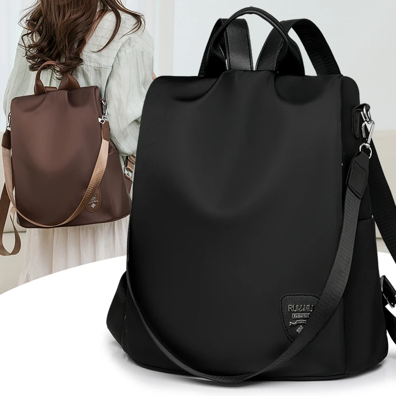 

Women's Anti-Theft Backpack - Fashionable Travel Commuter Bag with Adjustable Shoulder Strap, Large Capacity Travel Backpack
