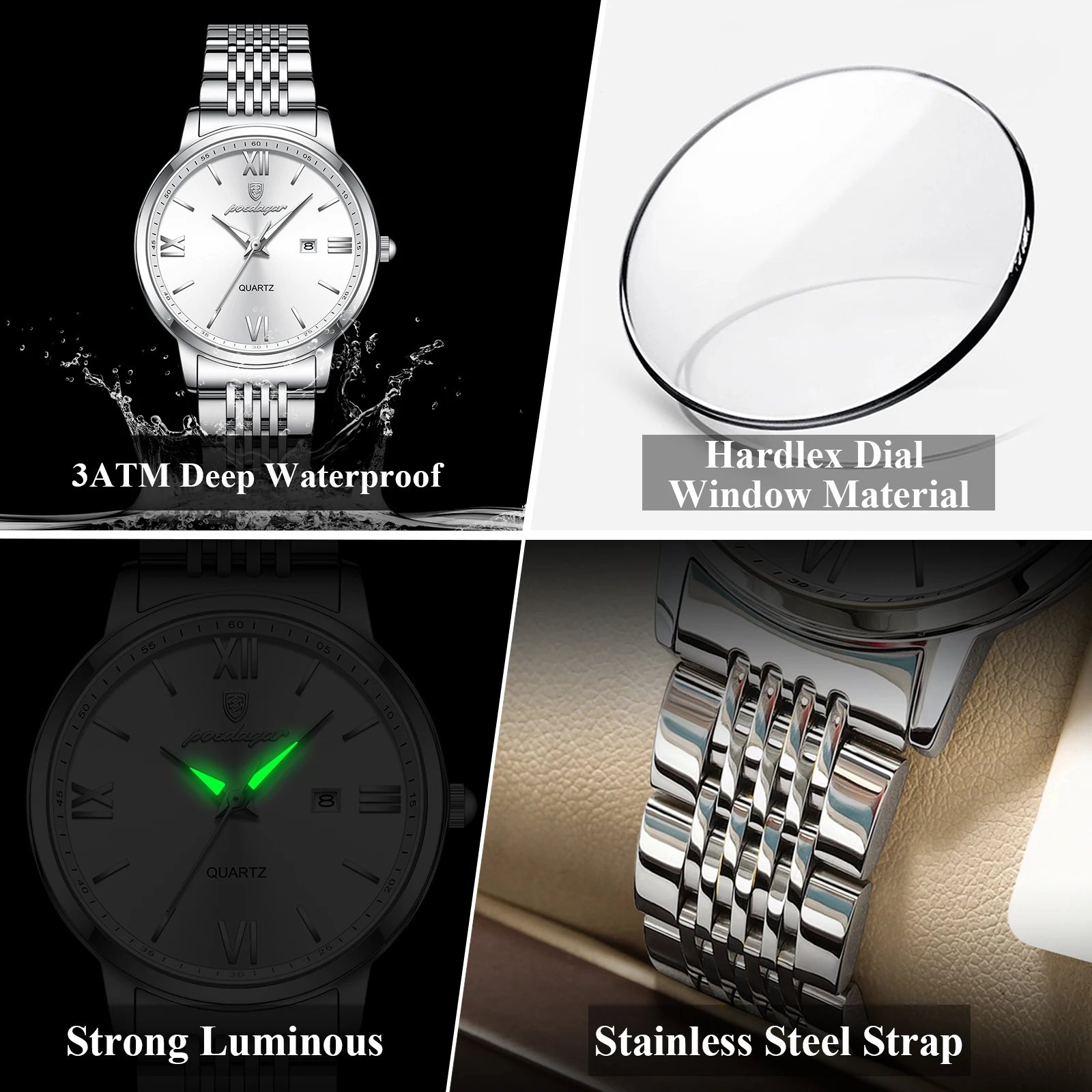 POEDAGAR ساعة ماركة فاخرة للمر - مراجعة Rg Watches & Jewelry Gmbh وسعره