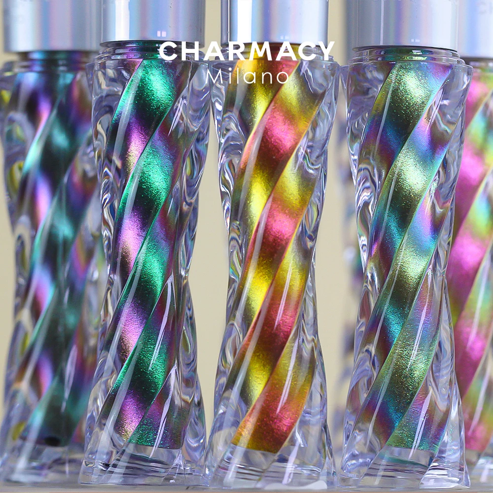 CHARMACY Glitter Professional Eyeshadow Chameleon Liquid Eyeshadow Shiny Long-lasting Eye Shadow High Quality Makeup Cosmetic