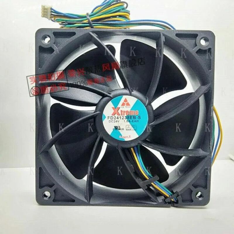 

C for Y.S.TECH FD241238EB-S 12038 24V 1.8A-EAH 120mm inverter cooling fan