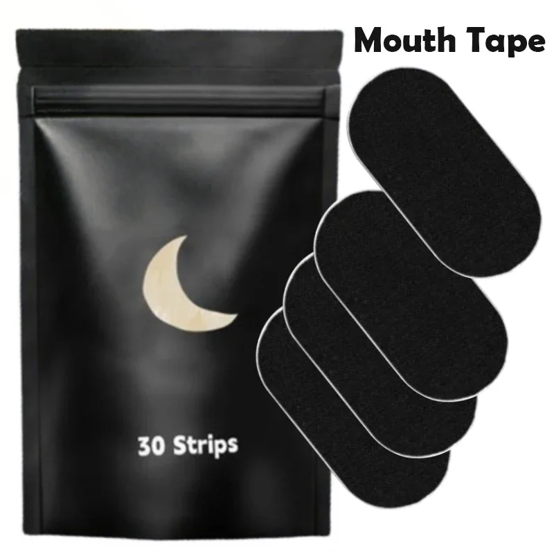 

60Pcs Gentle Anti-Snoring Sleep Mouth Tape Promote Nose Breathing Strips Reduce Mouth Dryness Improved Sleeping Snoring