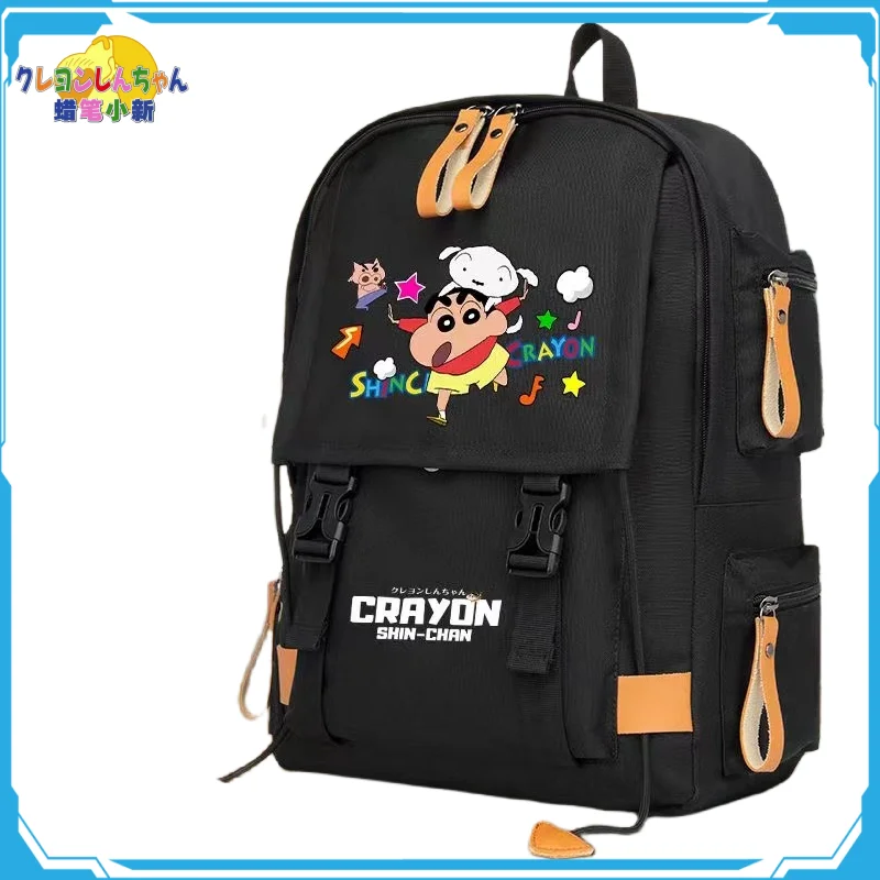 

Crayon Boy Shin C-Chan Student Backpacks Travel Computer Sports Knapsack Anime Peripherals Bags Children's Holiday Gifts Pack