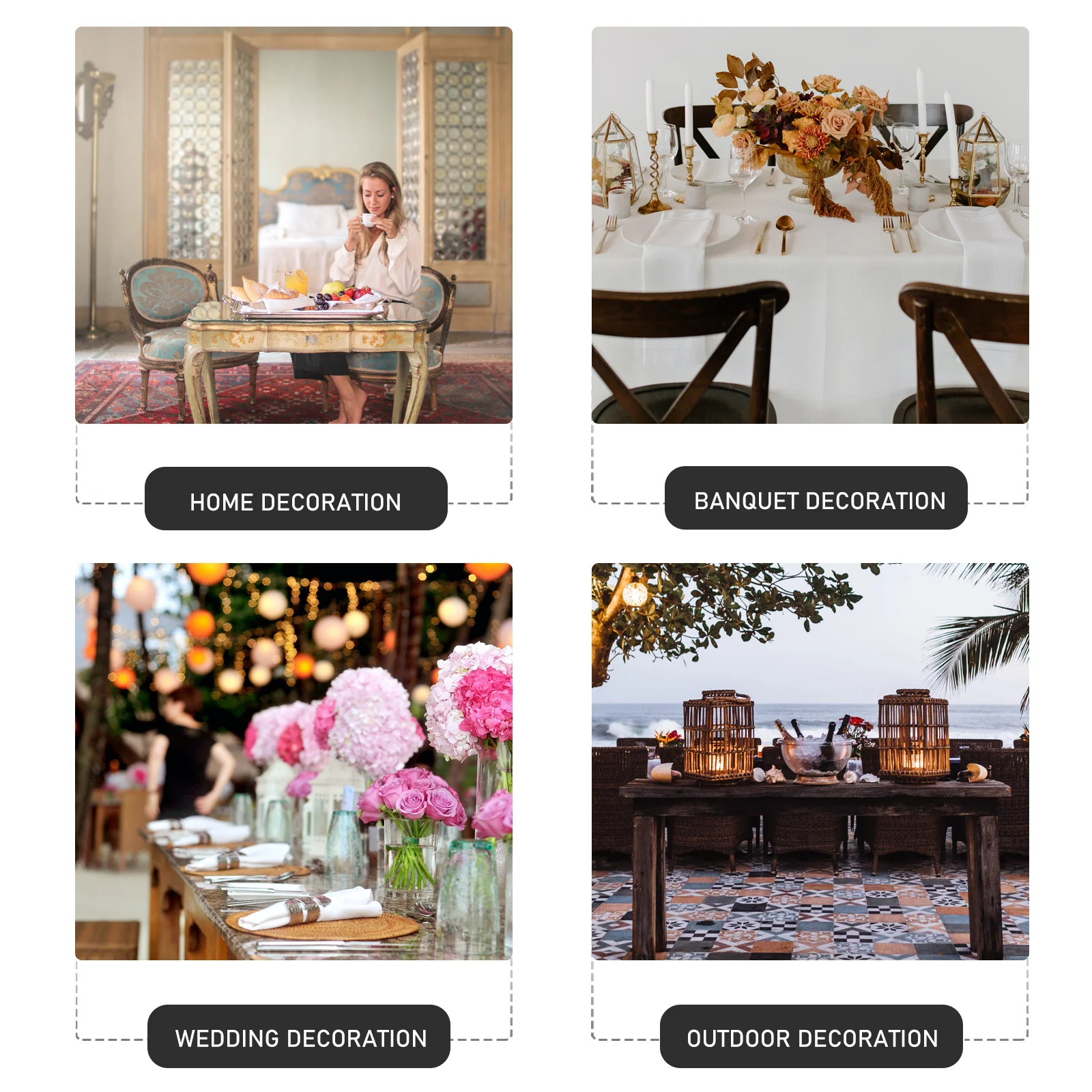 

2pcs Roman Column Holders Resin Textured High-Temperature Resistant For Home Micro Landscape Decors Fairycore Room Decor