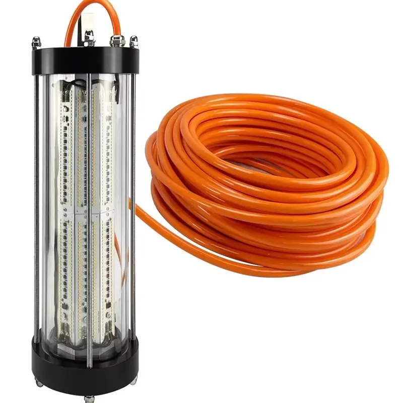 

IP68 Underwater LED Fishing Light 2000W 180000 Lumen LED Outdoor Use It in Fishing Farms Green Fishing Light