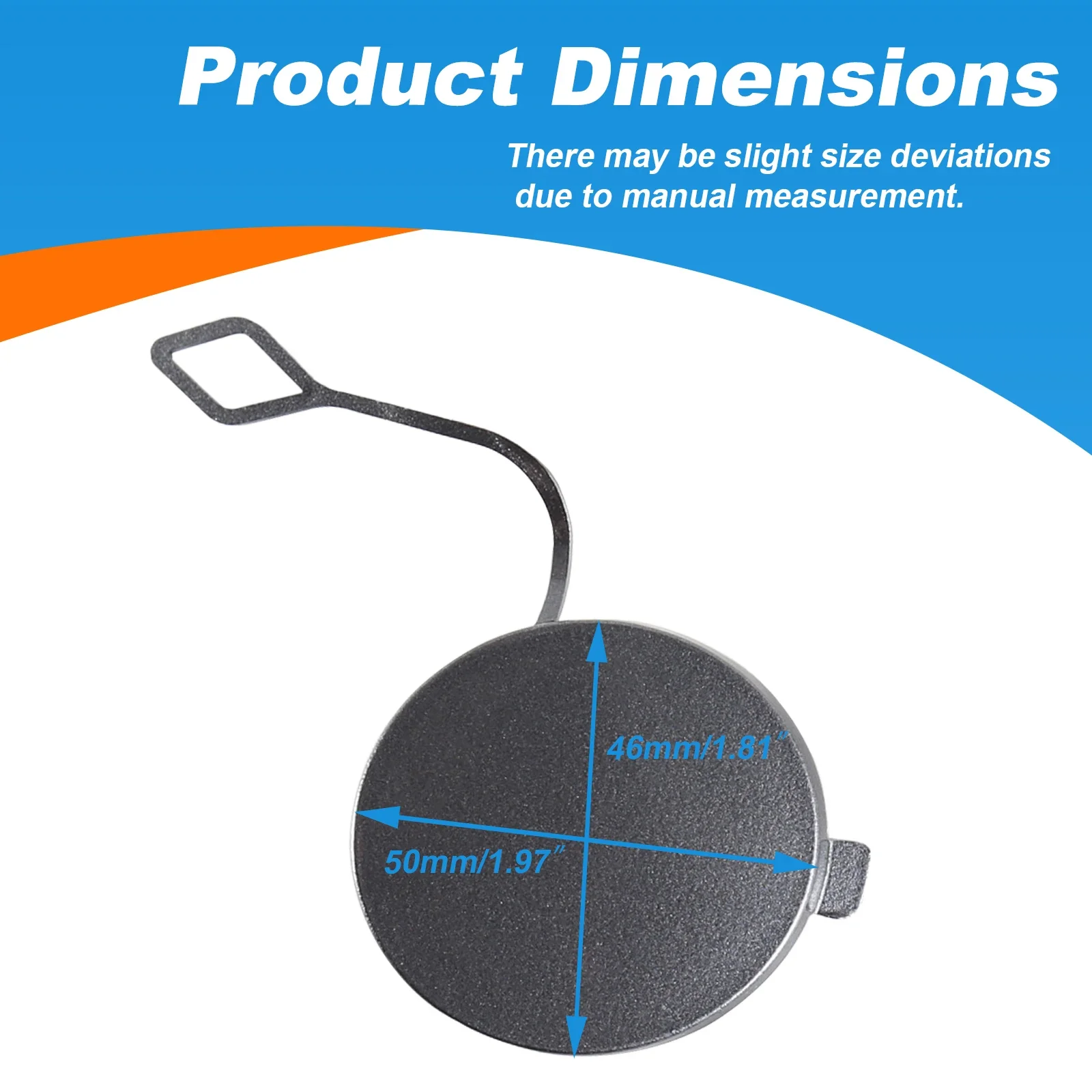 Voorbumper Trekhaak Cover Cap Voor VW Touareg 2011 2012 2013 2014 7P6807185 7P6807186 Trailer cover Auto Accessoires