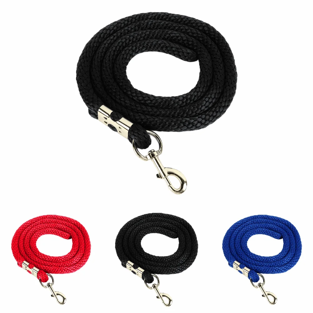 PP Horse Lunge Line Heavy Duty High Tensile Horse Training Rope 6.6ft Length With Snap Hook Horse Lunge Rope Competition