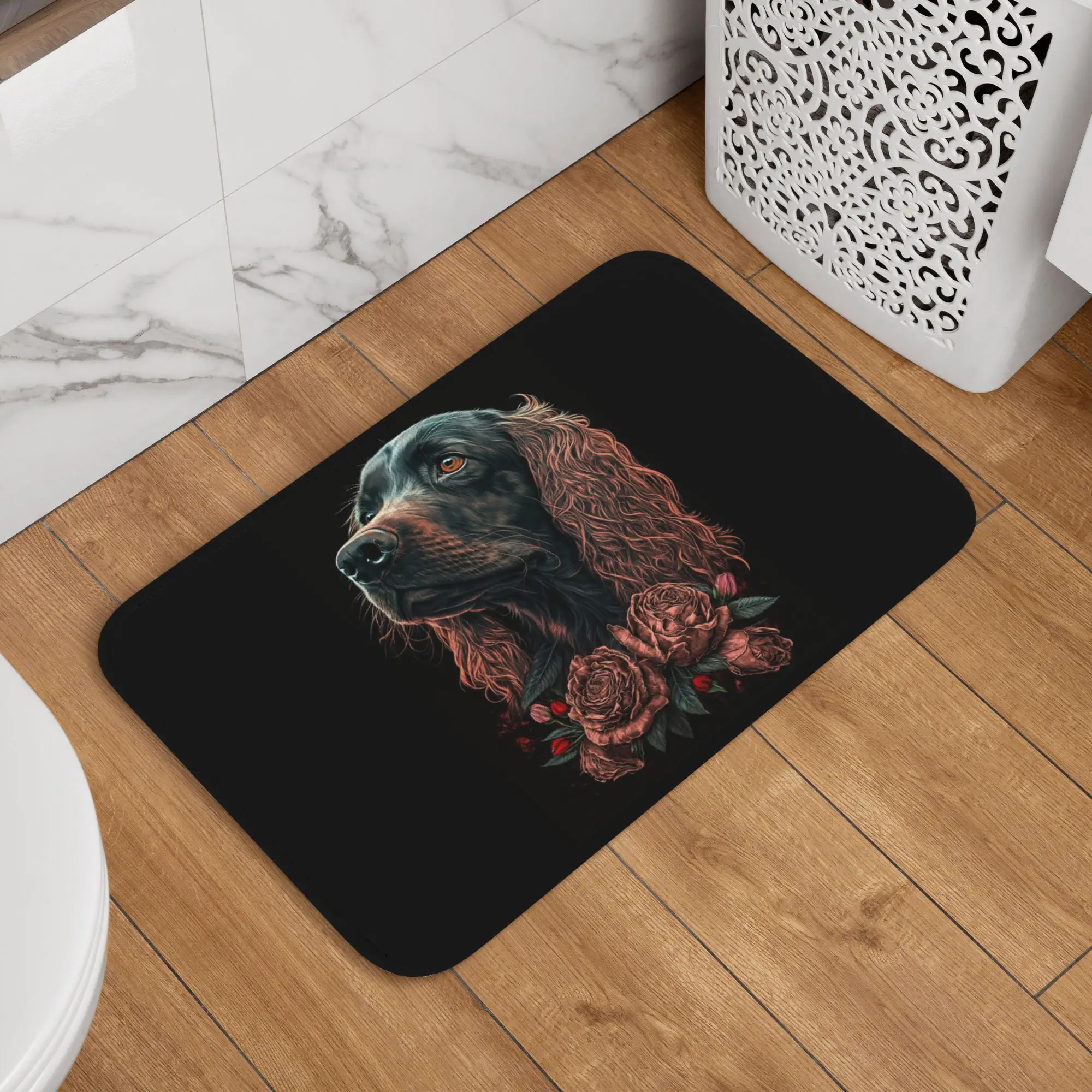 Cocker Spaniel Dog Animal Doormat Durable Carpet Rug Kitchen Entrance Home Floor Mat for Bathroom Footpad Mats