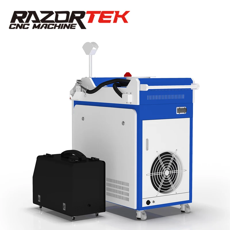 3 In 1 1500w Laser Welding Machine Cleaning Cutting Machine With Double Wire Feeder