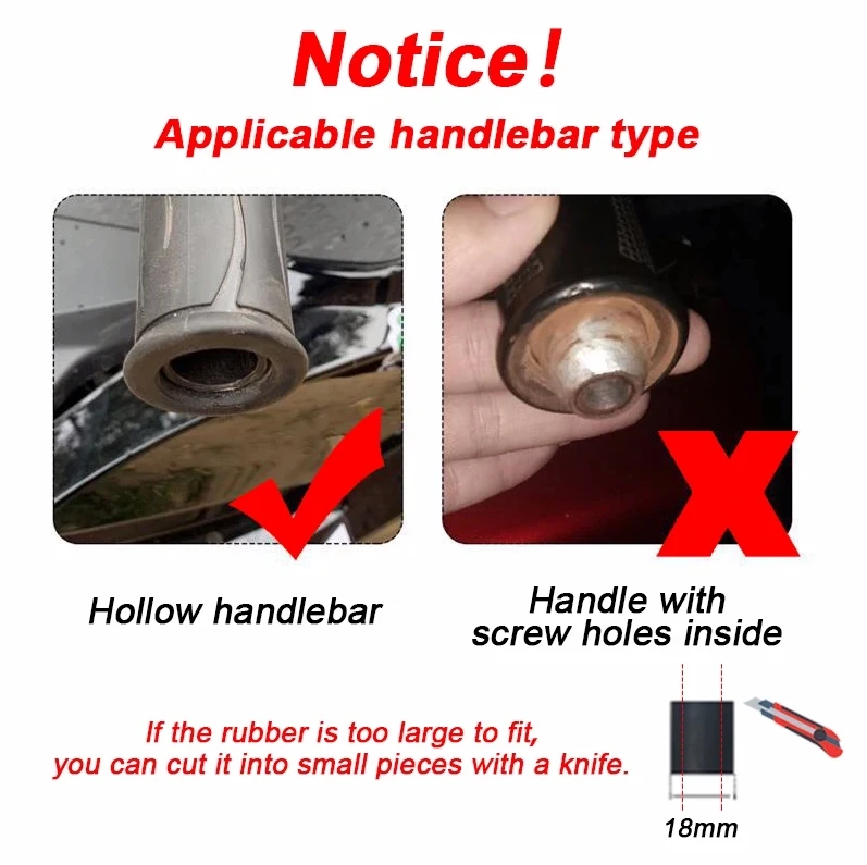 8 Color Motorcycle Handle Bar Ends Plug Grips Handlebar Plug Caps Slider Motor Bike for Honda Yamaha KTM Dirt Bike Accessories