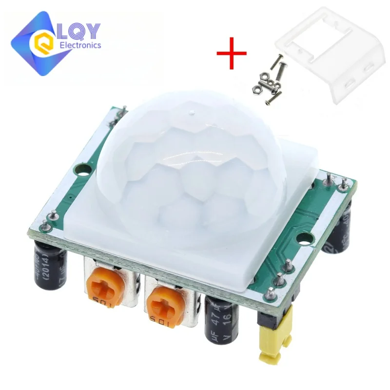 HC-SR501 Adjust IR Pyroelectric Infrared PIR Motion Sensor Detector Module for arduino raspberry pi kits   Case