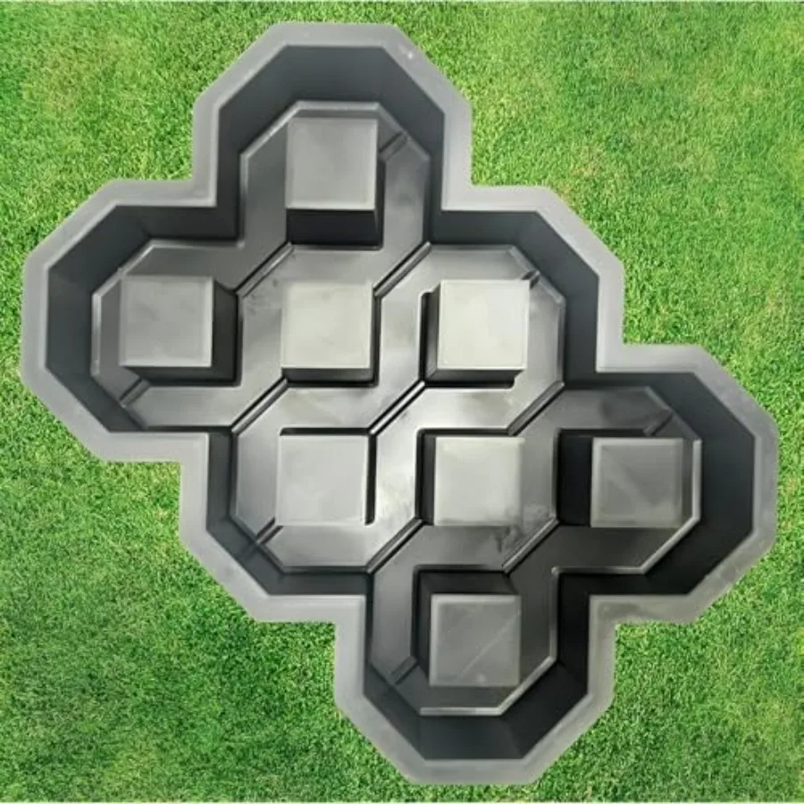 

Concrete Grass Pavers Breeze Block Paving Bricks Mold ABS 4mm Parking - Plastic Mold for Concrete Paving Cement - Pathmaker For