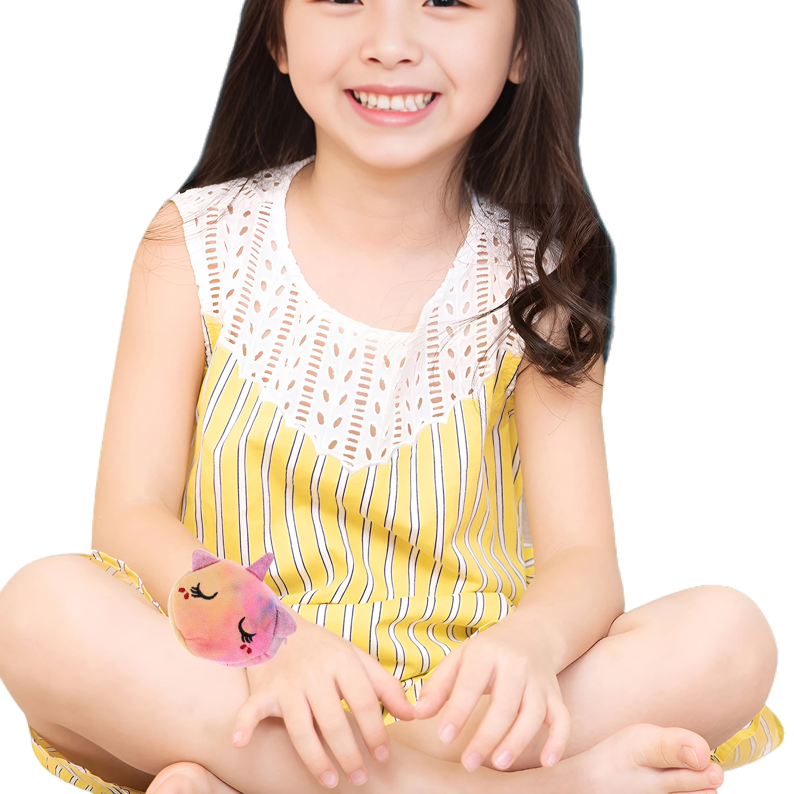 2 szt. Bransoletki z jednorożcem dla dzieci, lekkie bransoletki zatrzaskowe, upominki na przyjęcia, hurtowe portmonetki, torby do przechowywania z motywem kreskówkowym