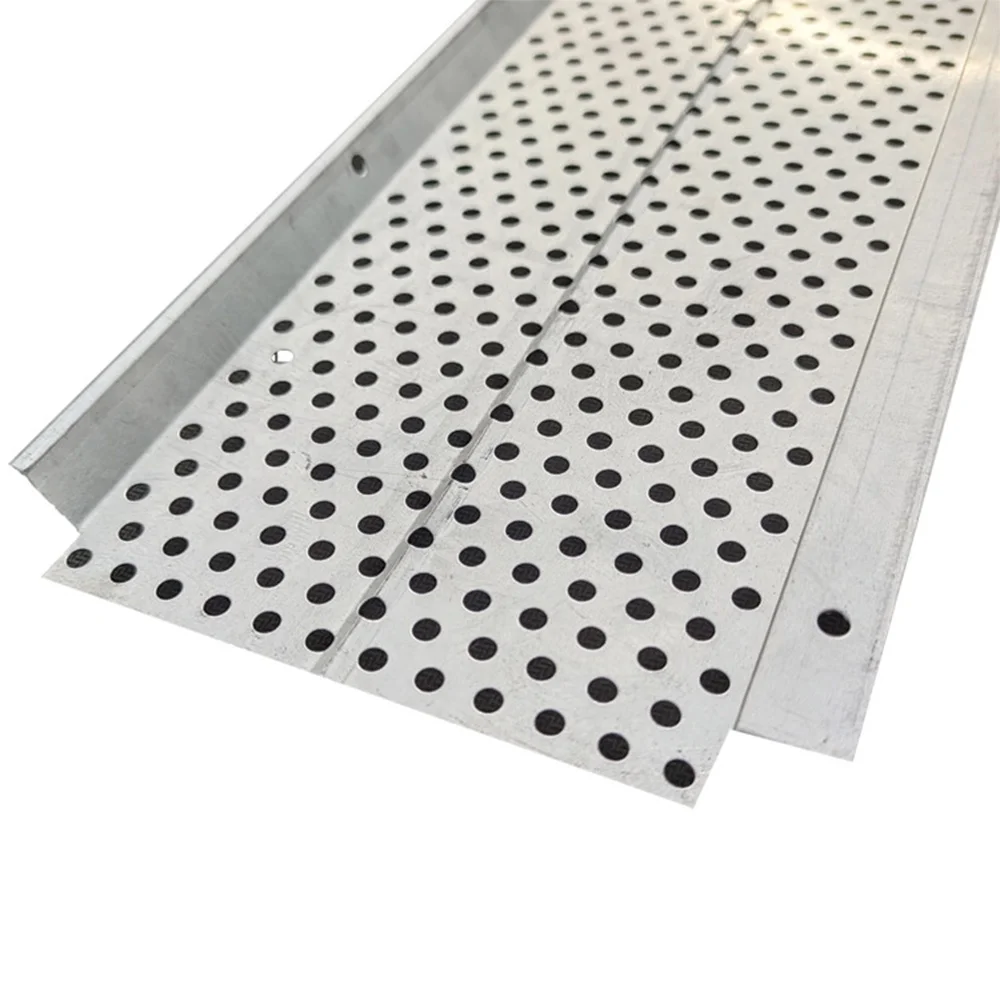 Perforated Aluminum Metal Leaf Guard for Roofs Rain Gutter Guard Building Materials Product