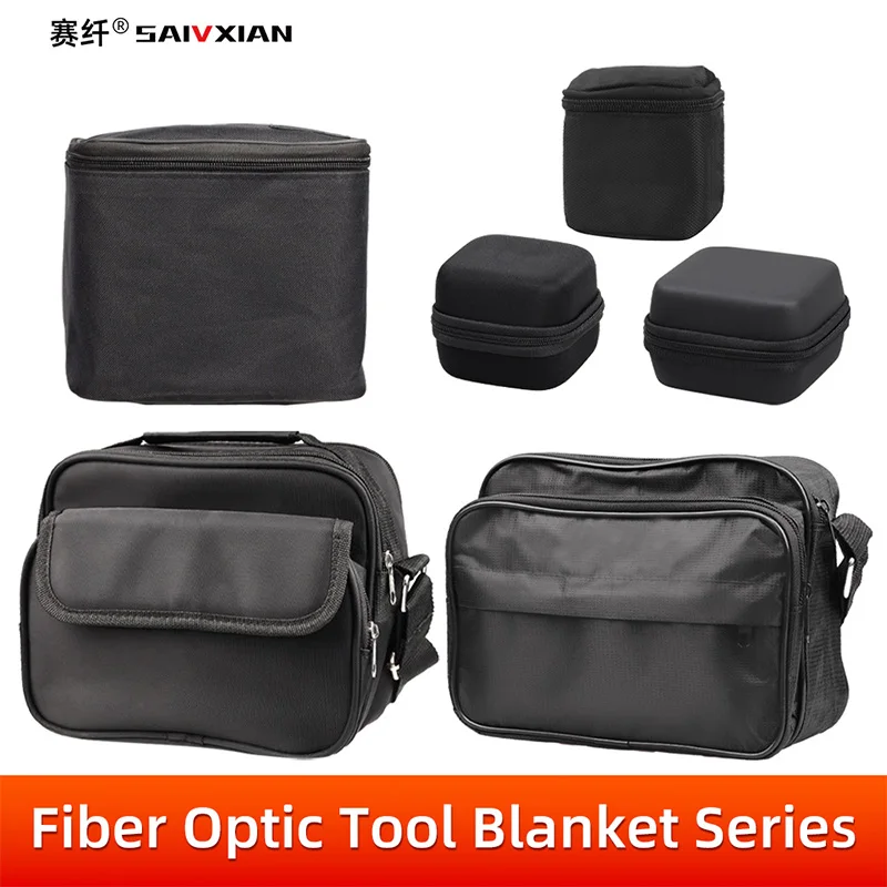 SAIVXIAN FTTH Optical Fiber Tool Kit Network Tools Portable Bag (Empty Package)