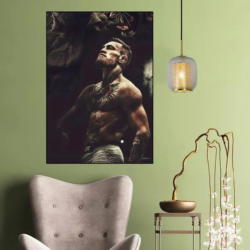 C-CONOR MCGREGOR POSTER Canvas Painting Pictures Home Decor