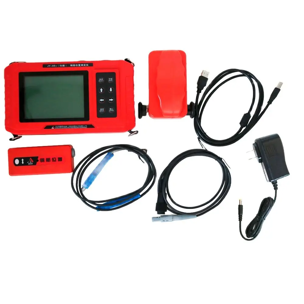 New JY-8S+ Concrete Rebar Locator Scanner JY-8S Plus Integrated Steel Position Tester Rebar Diameter Tester