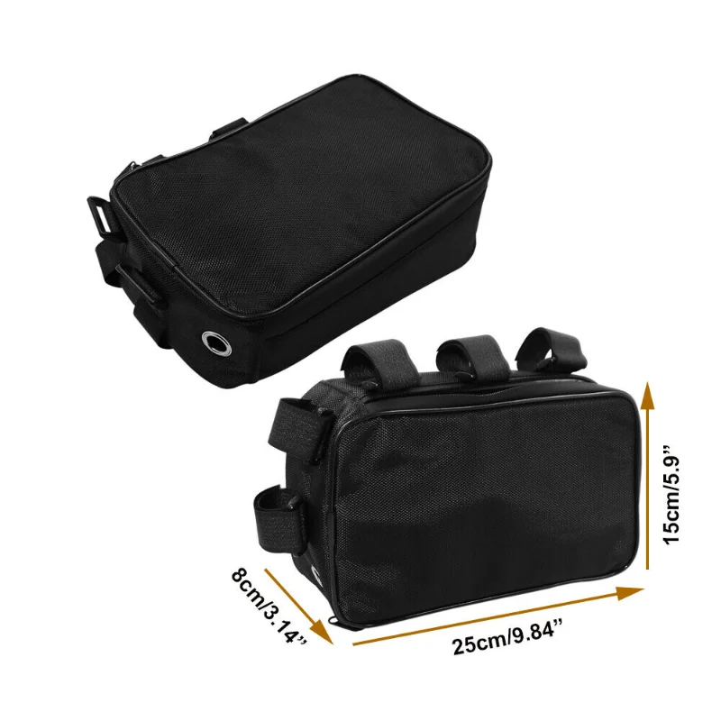 9 size Mountain Bicycle Bike Tube Front Frame Bag Case Battery Cover Box Storage