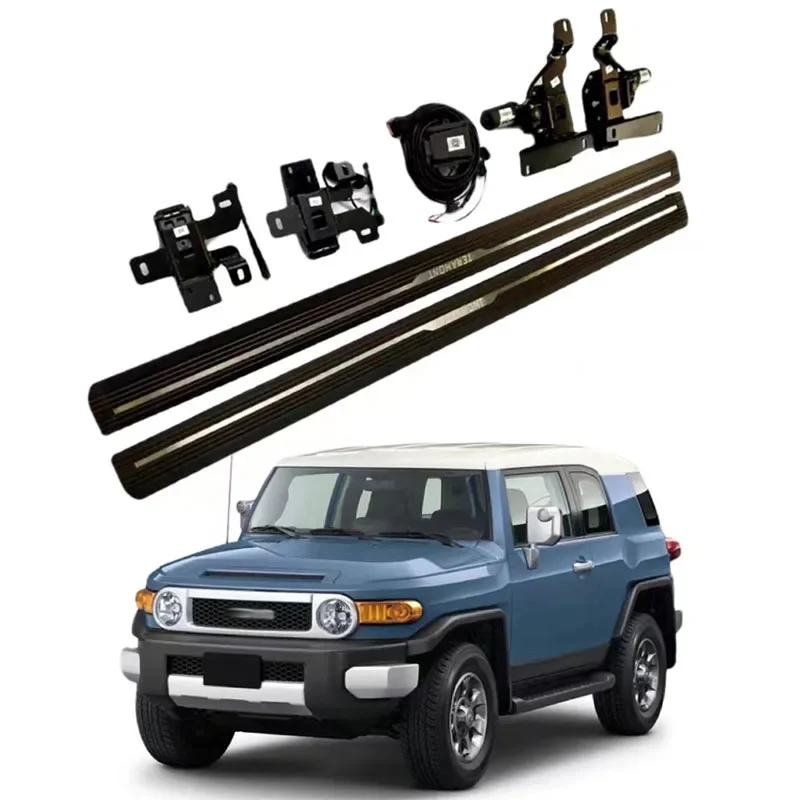 Electric Side Step Power Running Board Deployable Foot Pedals Automatic For  FJ Cruiser 2005+