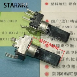 5PCS RV09 Type Vertical Single Adjustable Resistance A10K A103 R0902N 0932 Sealed Potentiometer 3 Pin Half Shaft Length 18MM