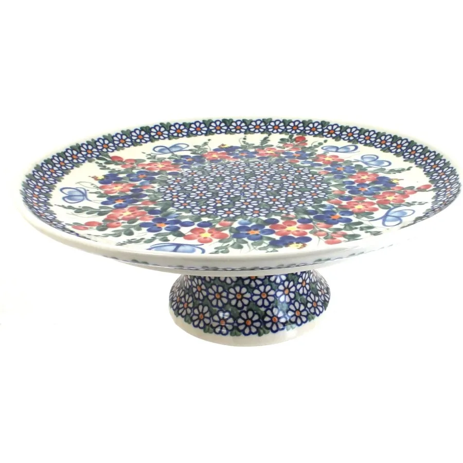 

Тарелка для торта Red Garden Butterfly — диаметр 10,5 дюйма — красивая тарелка для торта на дни рождения, детские душевые или званые ужина