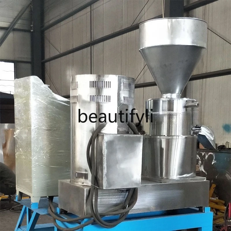 Grande smerigliatrice per fango osseo, smerigliatrice per salsa di palline di pesce, smerigliatrice colloidale in acciaio inossidabile