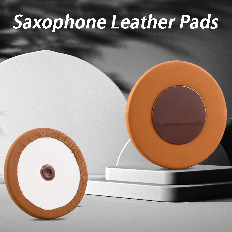 Saksafon Pedi Kuzu Derisi Ses Deliği Pedleri Saksafon 62 Tuşları Deri Ped Profesyonel Nefesli Çalgılar Tamir Aksesuarları