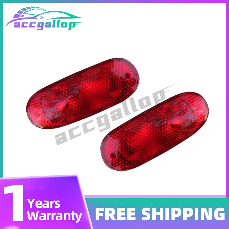 

For Hyundai Coupe 2002 2003 2004 Car Rear Bumper Brake Light Reflector Light Lamp Rear Fog Light Foglight Fog lamp With No Bulbs