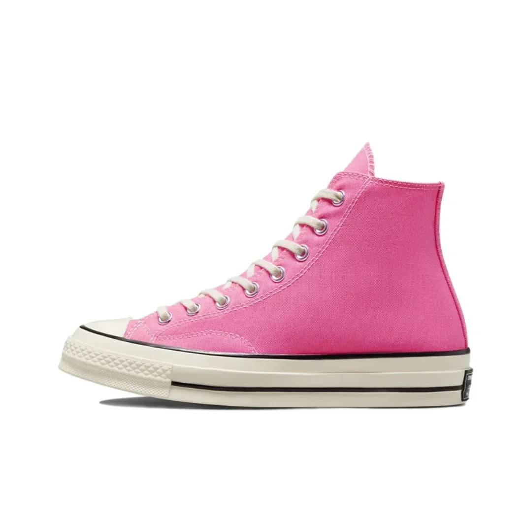 Converse 1970s Chuck Taylor All Star High Classic Retro Trend Wear-resistant Breathable High Top Board Shoes Cute Pink