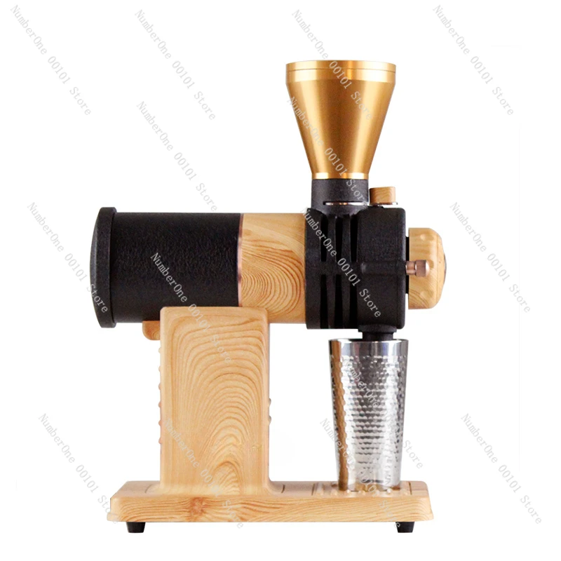 Variable speed ghost tooth slow grinding small steel cannon bean grinder electric 110V Fuji coffee bean grinder