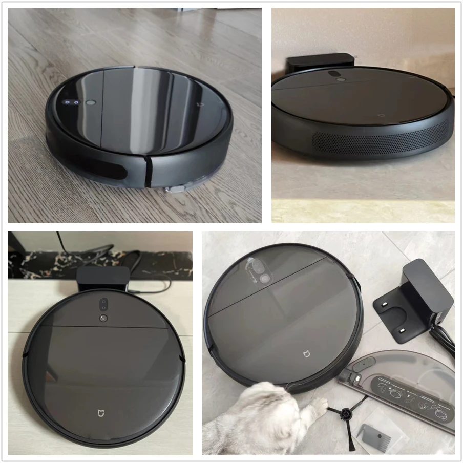 XIAOMI MIJIA Robot Vacuum Cleaner Mop 1T Sweeping Washing Mopping Smart Cleaner 3D Avoiding Obstacles 3000Pa Super Suction