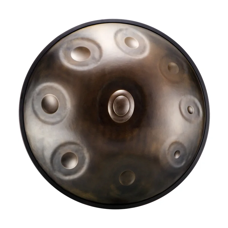 9 ملاحظات Handpan Drums D Kurd Handpan أداة موسيقية مع حقيبة مقلاة يدوية