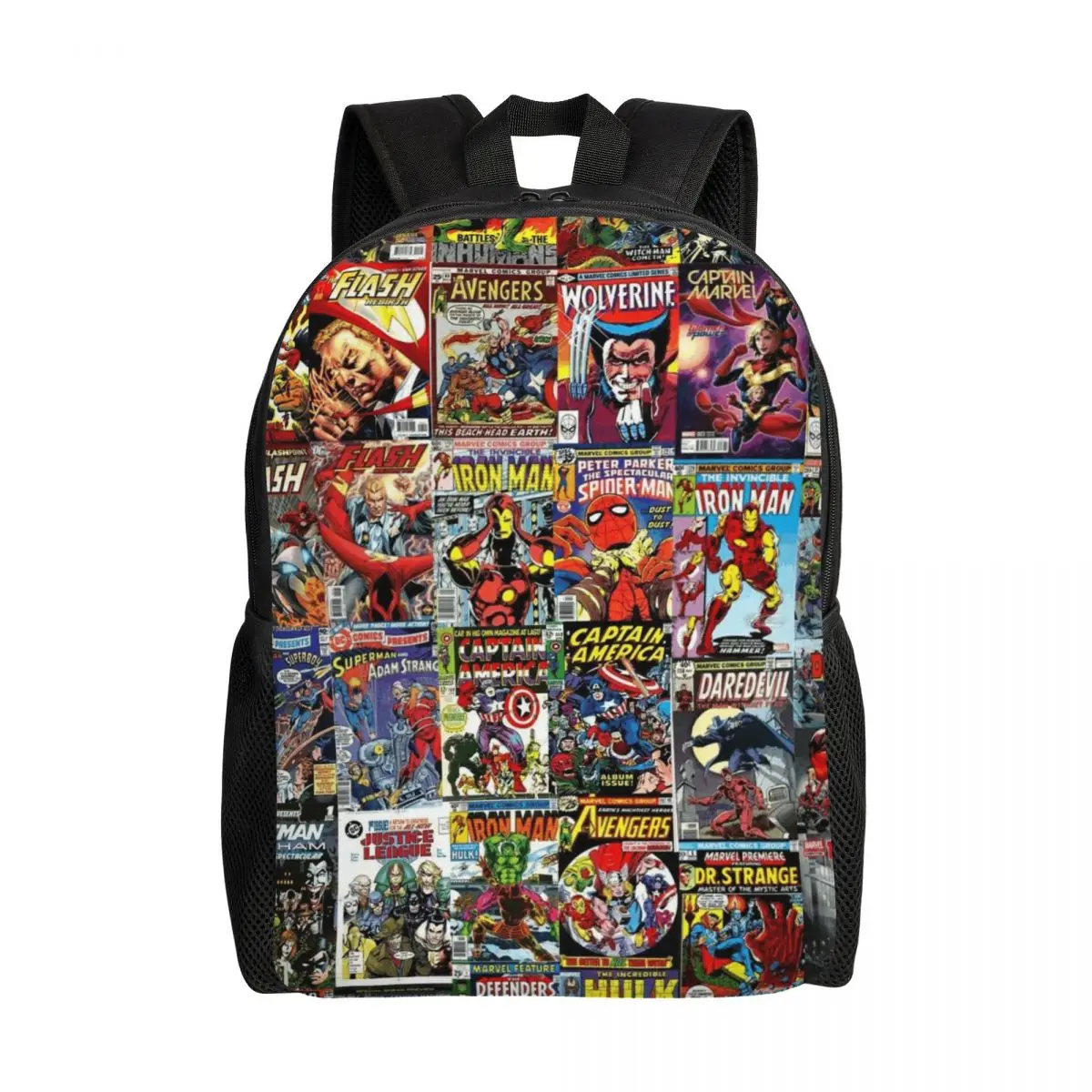 

Marvel Spider-Man Backpack, Women's Oxford Cloth Backpack, Men's School Bag, Travel Backpack, Laptop Backpack