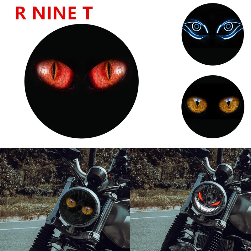 

Headlight Guard Sticker For BMW R NINET NineT Motorcycle accessories headlight protection sticker headlights eye body sticker