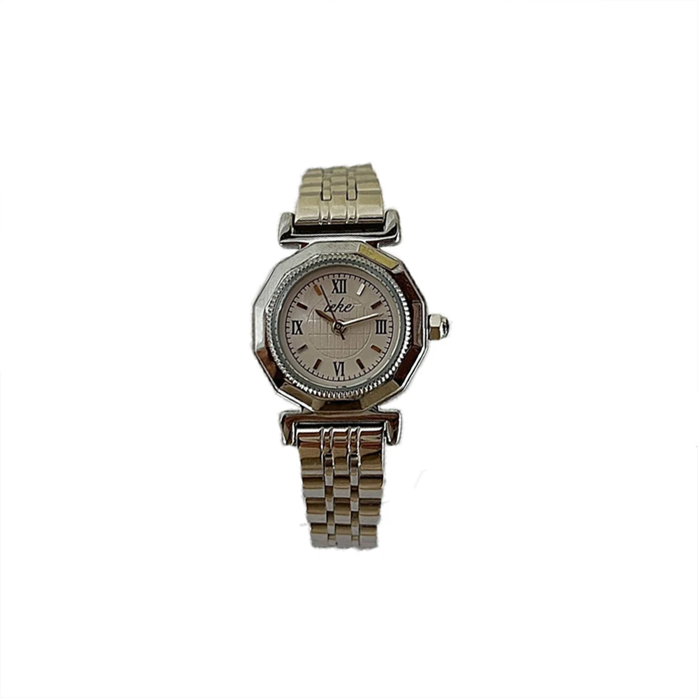 Fashion Temperament Minimalism niche Steel strip small gold Watch For women\'s girl Student gift Women\'s accessories