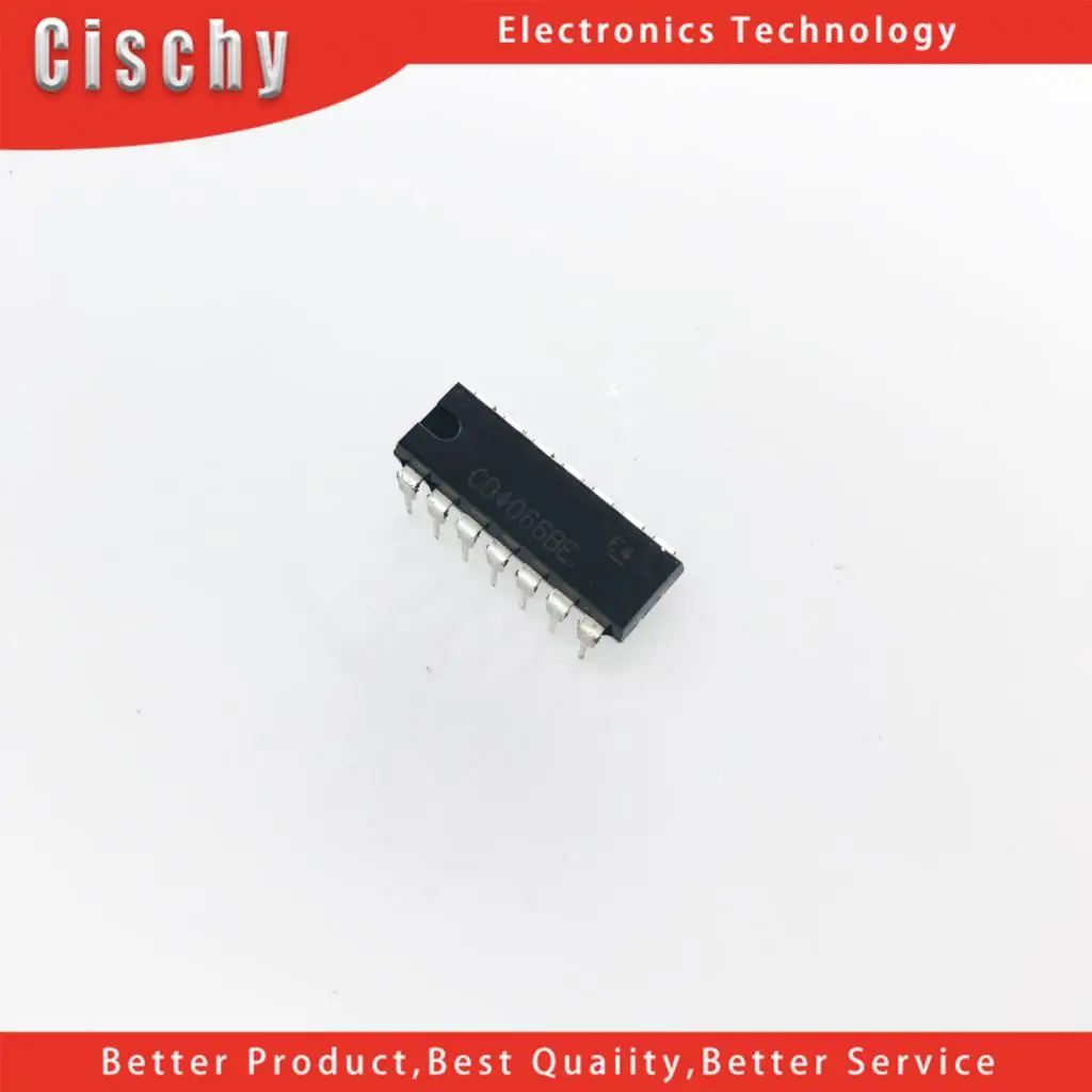 

10PCS/Lot CD4066 CD4066BE 4066 4066BE DIP-14 dip14 Switch Chip IC