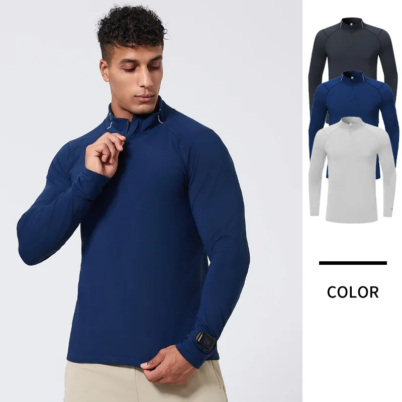 

Autumn and Winter Cross-border New Product Stand-up Collar Casual Outdoor Comfortable Sports Top Running Fitness Sports