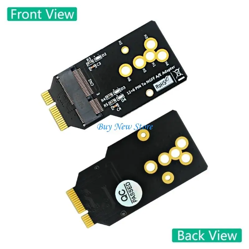 

20CE WIFI6 Module M.2 A/E Module to 12+6Pin Adapter Board Supports AX200/201/210
