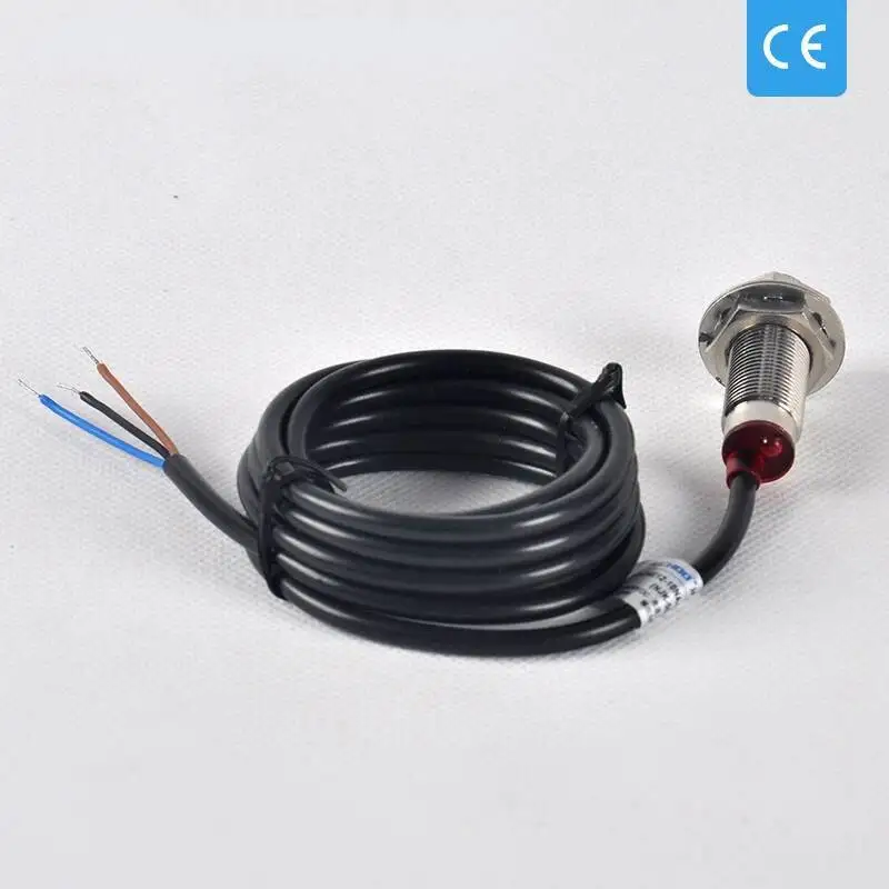 M12 NJK-5002D Hall Sensor Inductive Proximity Switch Three Wire NPN Normally Closed With Magnetic Detection Range 10mm