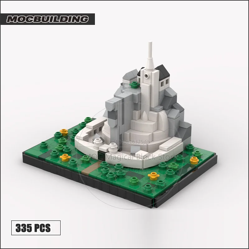 The Rings Collection Mini Moc Building Blocks Helm's Deep Bricks Minas Tirith Display Model Collection Toys Xmas Gifts