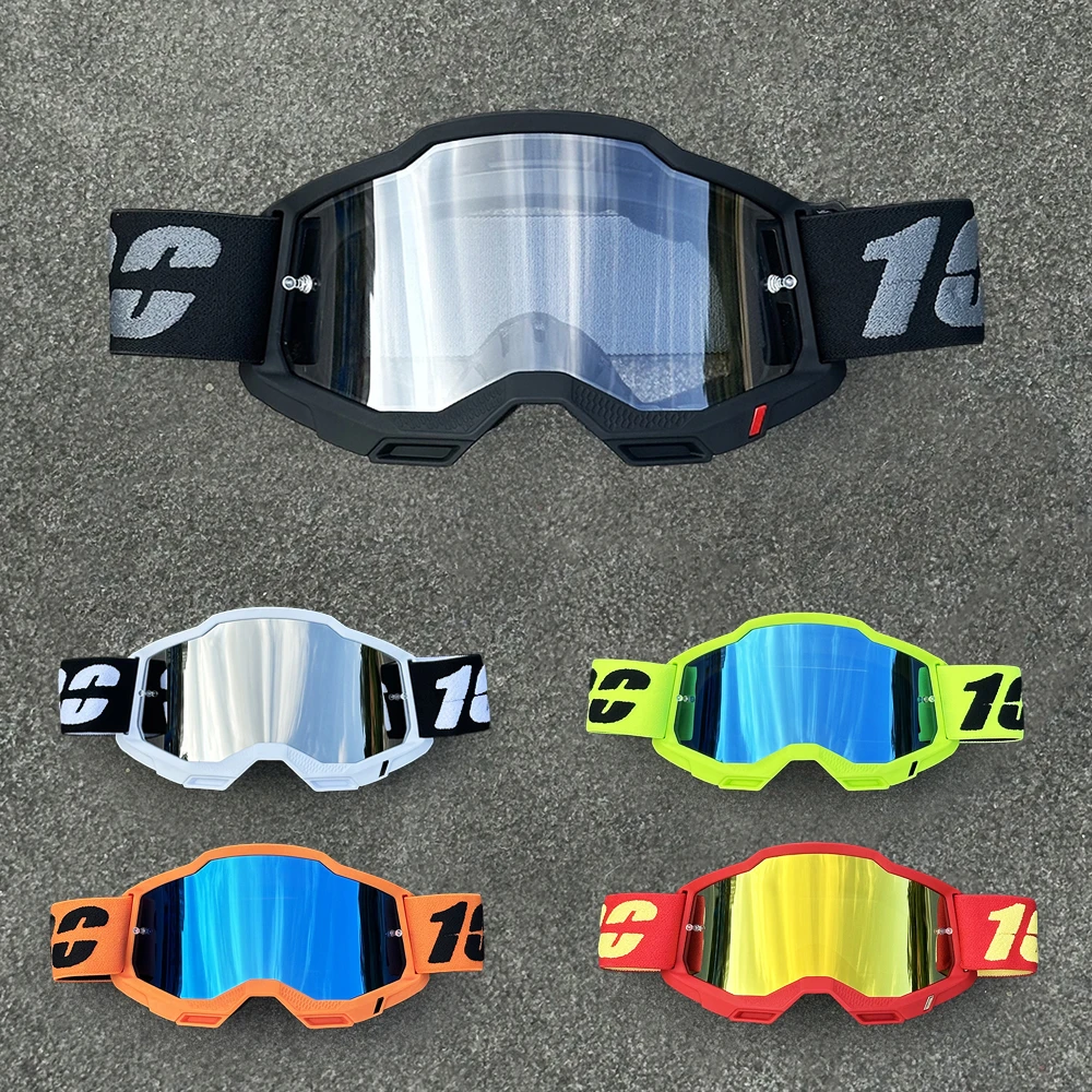 Motorcycle Glasses HD Lenses UV400 Protection Motocross Goggles MTB ATV Windproof Dustproof Outdoor Cycling Glasses For Men