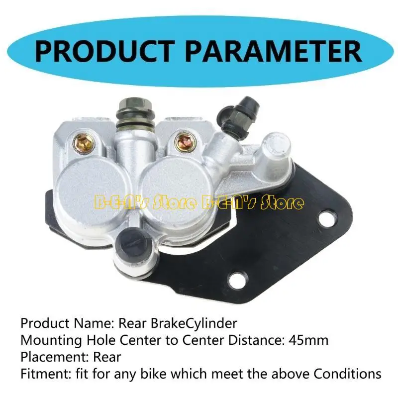 Y1AD Motorcycle Rear Hydraulic Rear Brake MasterCylinder For 50cc 70cc 110cc 125cc 150cc 250cc ThumpstarATV Bike