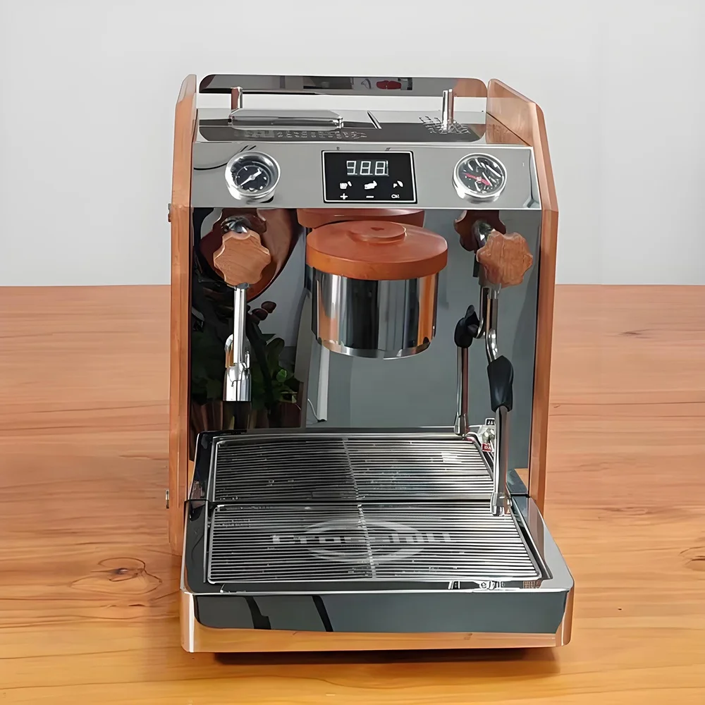 New Professional Household Commercial Water Tank Version Stainless Steel Boilers Best Coffee Machine Coffee Maker