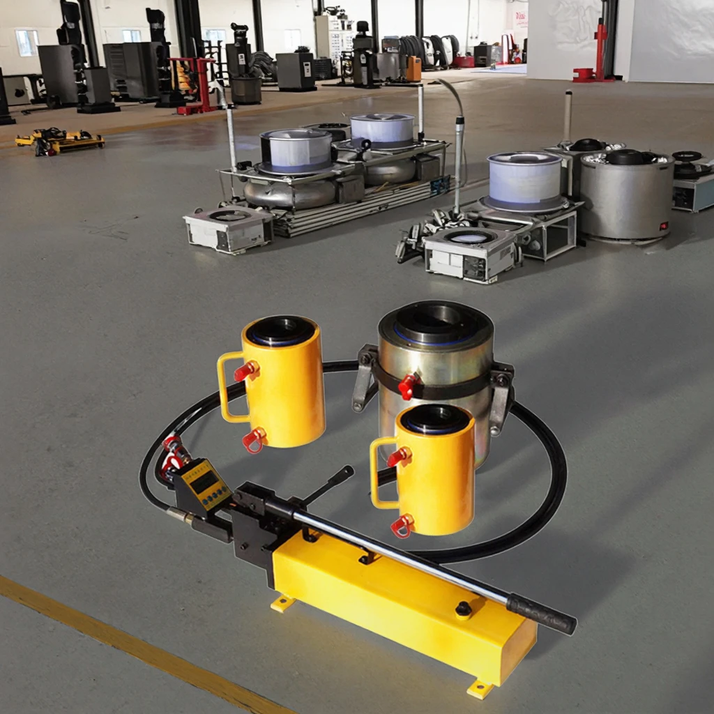 

0-1000KN Ton Rebar Pull-out Force Tester Equipment for Chemical Anchor Pull Testing 100 Tons Capacity