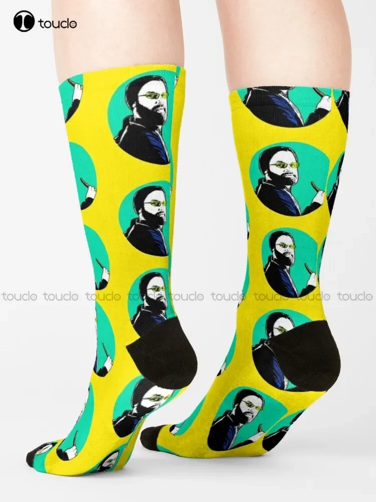 Tom Segura Sticker Socks Cotton Socks For Men Unisex Adult Teen Youth Socks Christmas Gift Custom Hd High Quality Fashion New