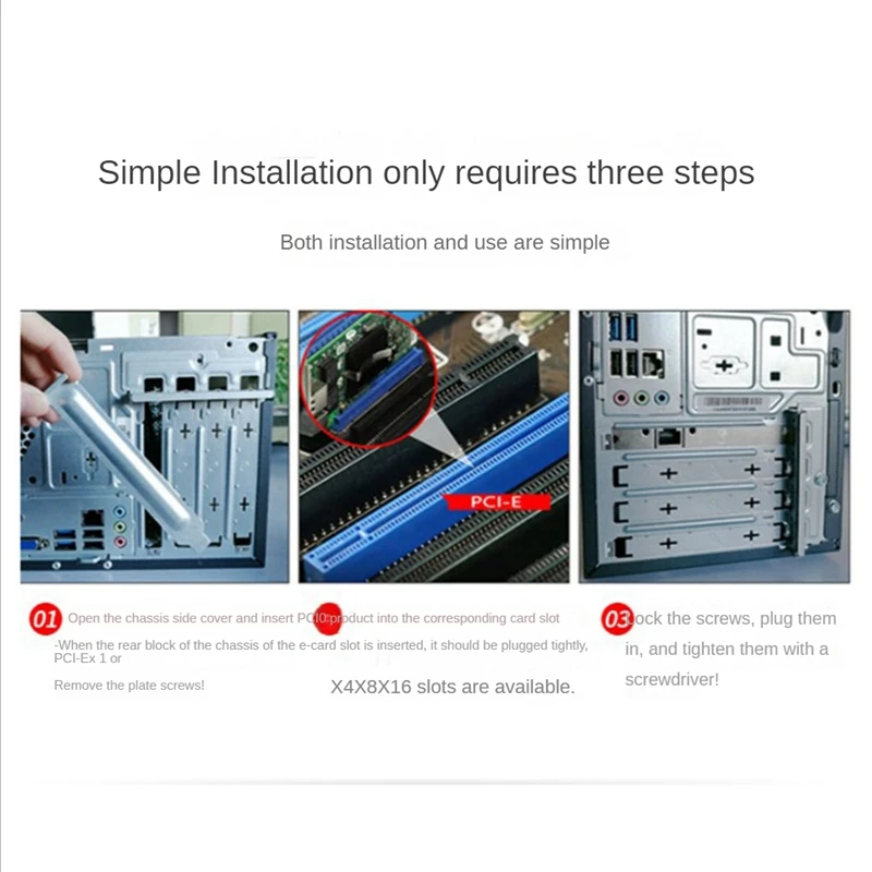 ELEC-I350-4SFP PCI-Ex4 Gigabit Vier-Port Glasfaser Server Tragbare Netzwerkkarte I350AM4 Chip Netzwerkkarte